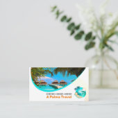 ツアーガイド |休暇最高の名刺 名刺 (スタンド正面)