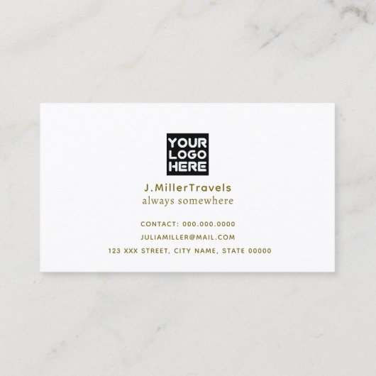 ツアーガイド 名刺 (裏面)