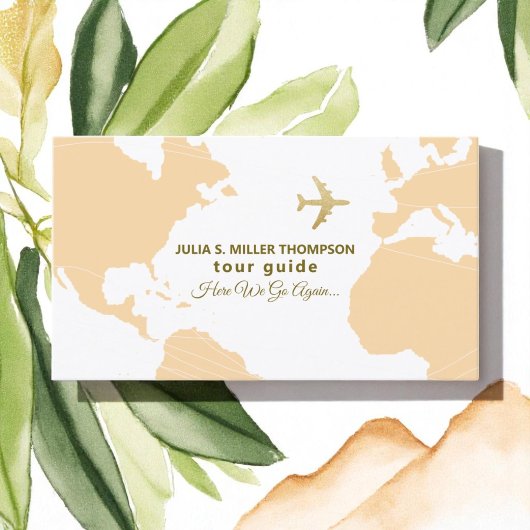 ツアーガイド 名刺