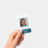 ツアーガカスタムイドの写真名バッジIDカード バッジ (手持ち)