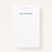 ツアーガカスタムイドの写真名バッジIDカード バッジ (裏面)