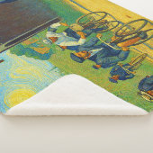 ツアーデフランスファーストレース1903ファンゴッホレドゥックス シェルパブランケット (3/4)