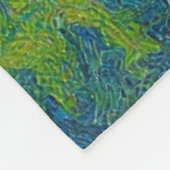 ツアーデフランスファーストレース1903ファンゴッホレドゥックス フリースブランケット (角)