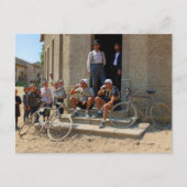 ツアーデフランス1921後のステージビールタイムコロ ポストカード (正面)