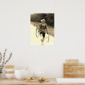 ツアーデフランス1928ジュストイタリアンセルッティセピア ポスター (キッチン)