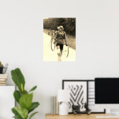 ツアーデフランス1928ジュストイタリアンセルッティセピア ポスター (ホームオフィス)