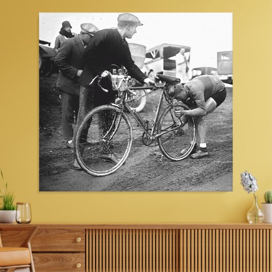 ツアーデフランス1928ステージ10レイモンドデコルテ キャンバスプリント (インサイチュ (リビング))