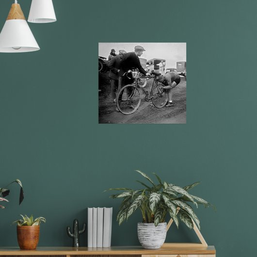 ツアーデフランス1928ステージ10レイモンドデコルテ ポスター (リビング1)