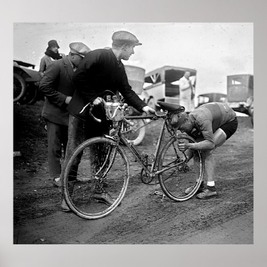 ツアーデフランス1928ステージ10レイモンドデコルテ ポスター (正面)