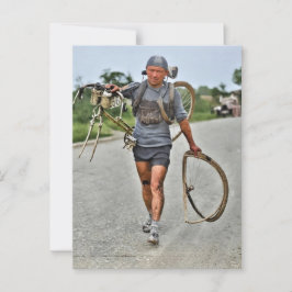 ツアーデフランス1928ステージ7ジュストイタリアンセルッティ ポストカード