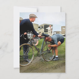 ツアーデフランス1928レイモンドデコレートカラーレドゥックス ポストカード