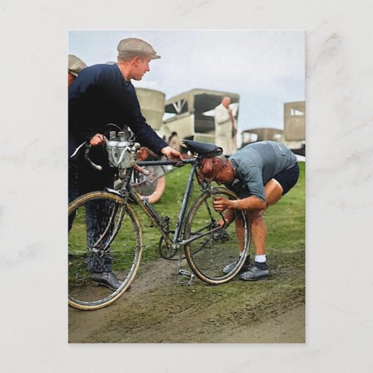 ツアーデフランス1928レイモンドデコレートカラーレドゥックス ポストカード (正面)