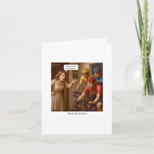 ツアーデフラン ノートカード (正面)