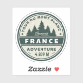 ツアーデュモンブランハイキングフランスの冒険 シール (シート)