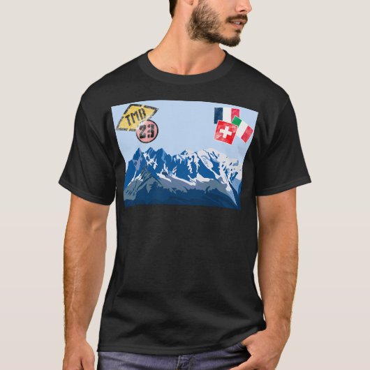 ツアーデュモンブラン2023 Tシャツ (正面)