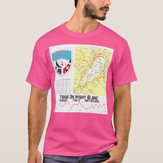 ツアーデュモンブラン Tシャツ (正面)