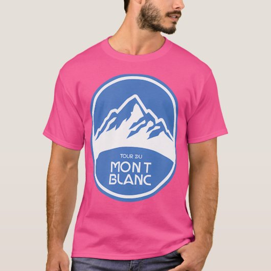 ツアーデュモンブラン Tシャツ (正面)