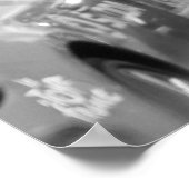 ツアードゥフランスイエロージャージーペロトンサイクリングレース ポスター (角)