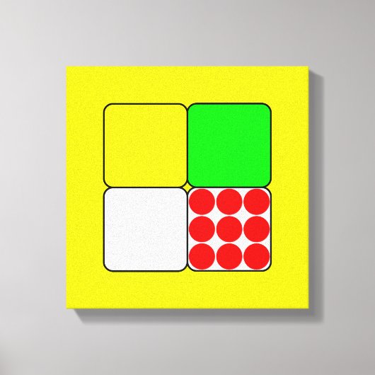 ツアードゥフランスジェルシー3黄 キャンバスプリント (正面)