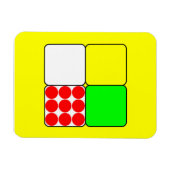 ツアードゥフランスジェルシー3黄 マグネット (横)