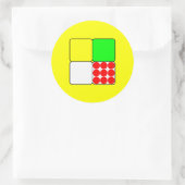 ツアードゥフランスジェルシー3黄 ラウンドシール (バッグ)