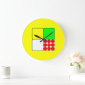 ツアードゥフランスジェルシー3黄 ラージ壁時計 (ホーム)