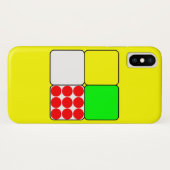 ツアードゥフランスジェルシー3黄 Case-Mate iPhoneケース (裏面(横))