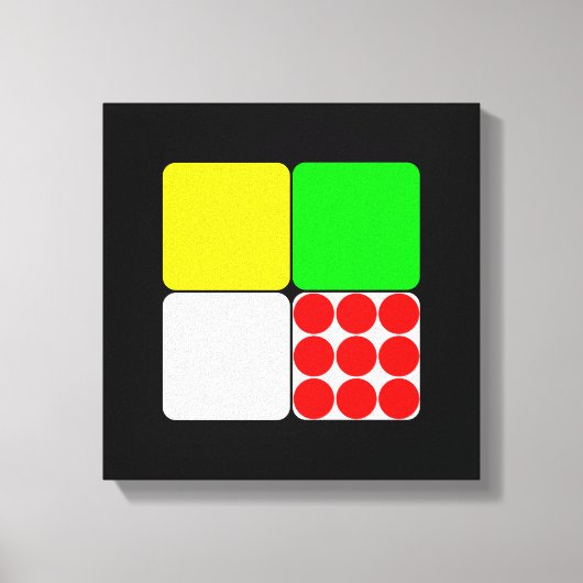 ツアードゥフランスジェルセイズ3ブラック キャンバスプリント (正面)