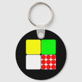 ツアードゥフランスジェルセイズ3ブラック キーホルダー (正面)