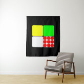 ツアードゥフランスジェルセイズ3ブラック タペストリー (インサイチュ)