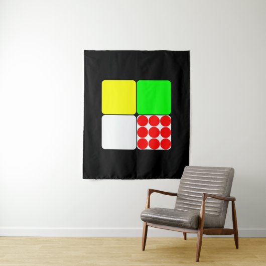 ツアードゥフランスジェルセイズ3ブラック タペストリー (インサイチュ)