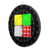 ツアードゥフランスジェルセイズ3ブラック ダーツボード (正面右)