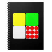 ツアードゥフランスジェルセイズ3ブラック ノートブック (正面)