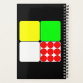 ツアードゥフランスジェルセイズ3ブラック プランナー手帳 (裏面)