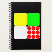 ツアードゥフランスジェルセイズ3ブラック プランナー手帳 (正面)