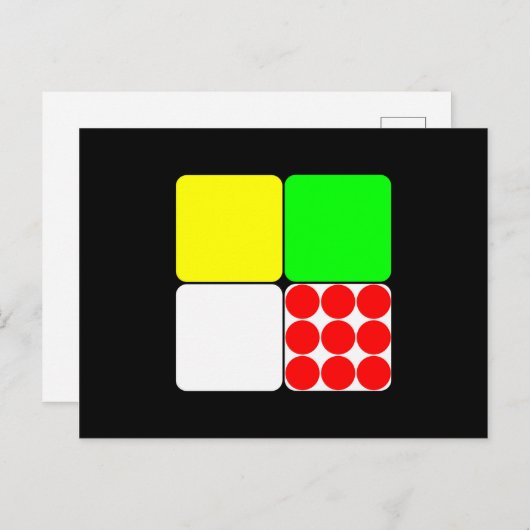 ツアードゥフランスジェルセイズ3ブラック ポストカード (正面/裏面)