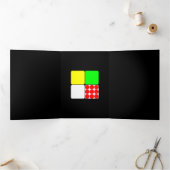 ツアードゥフランスジェルセイズ3ブラック 三つ折り案内状 (内部)