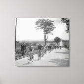 ツアードゥフランスステージ1フランソワフェールリードブフォー キャンバスプリント (正面)