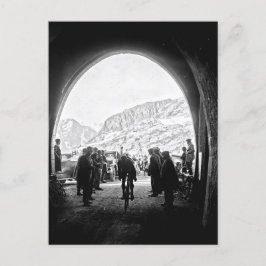 ツアードフランス1928ステージ14トンネルドガリビア ポストカード