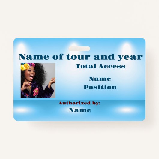 ツアーパス バッジ (正面)