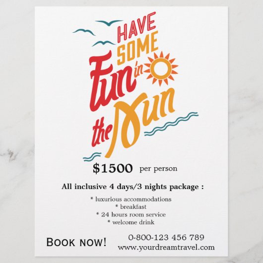 ツアー旅行 チラシ (正面)