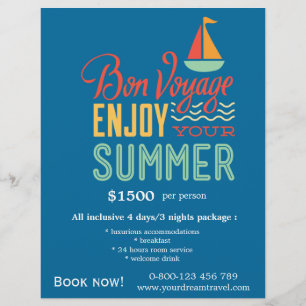 ツアー旅行 チラシ