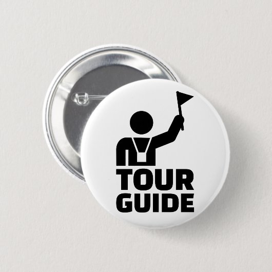 ツアー・ガイド 缶バッジ (正面&裏面)
