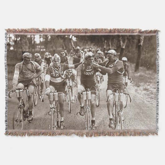 ツアー・ド・フランスの親密なポートレート スローブランケット (正面)