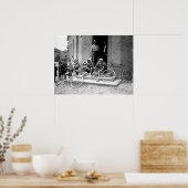 ツアー・ド・フランス1921後のステージビール時間 ポスター (キッチン)