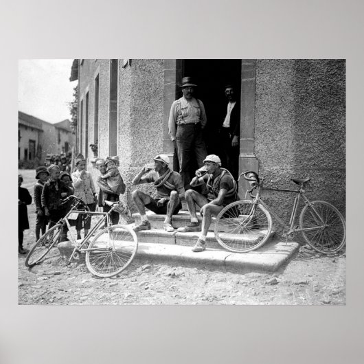 ツアー・ド・フランス1921後のステージビール時間 ポスター (正面)