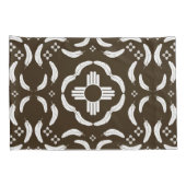 ツィアシンボルアンドフェザーデザイン南西 枕カバー (裏面-右)