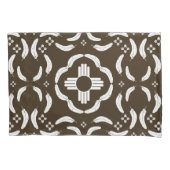 ツィアシンボルアンドフェザーデザイン南西 枕カバー (正面左)