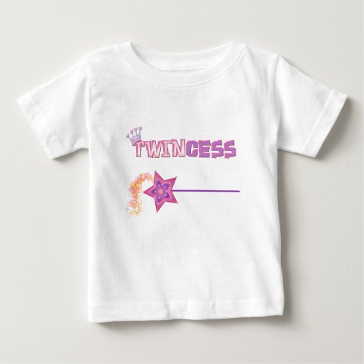 ツイおもしろいン ベビーTシャツ (正面)