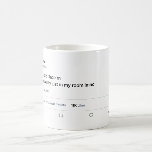 ツイおもしろいートオンアマグドーム コーヒーマグカップ (中央)